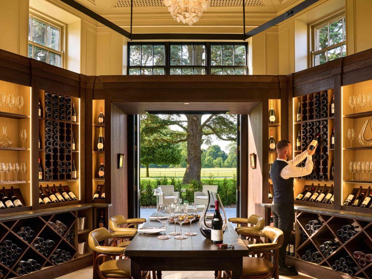 فندق كارتون هاوس ماينوث المظهر الخارجي الصورة The wine library at The Inn at Calera